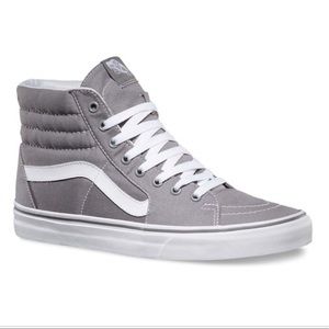 Women’s grey high top vans ~